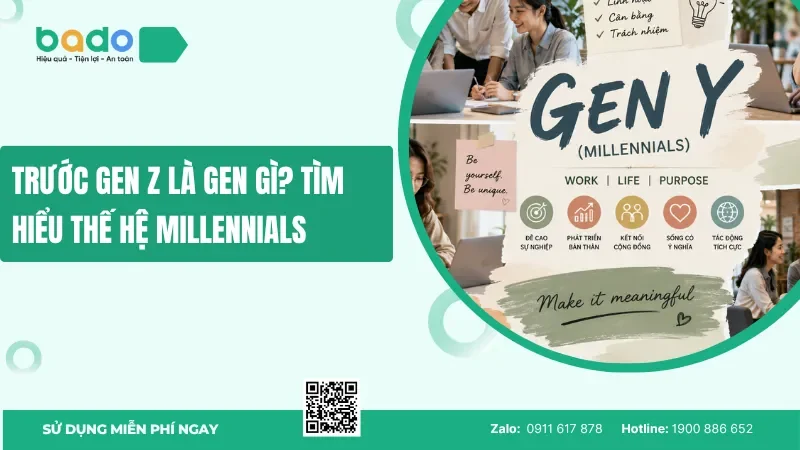 Trước Gen Z là gen gì? Tìm hiểu thế hệ Millennials 
